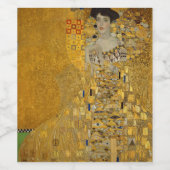 Gustav Klimt - Adele Bloch-Bauer I Weinetikett (Einzelnes Label)