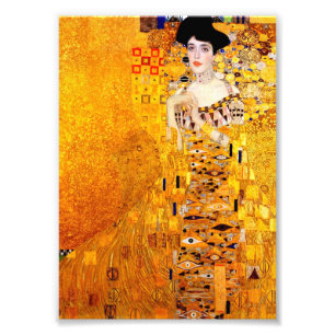 Gustav Klimt Adele Bloch-Bauer Vintage Art Nouveau Fotodruck