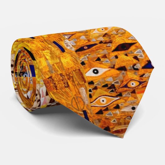 Gustav Klimt Adele Bloch-Bauer Vintage Art Nouveau Krawatte (Gerollt)