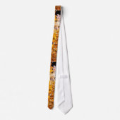 Gustav Klimt Adele Bloch-Bauer Vintage Art Nouveau Krawatte (Rückseite)
