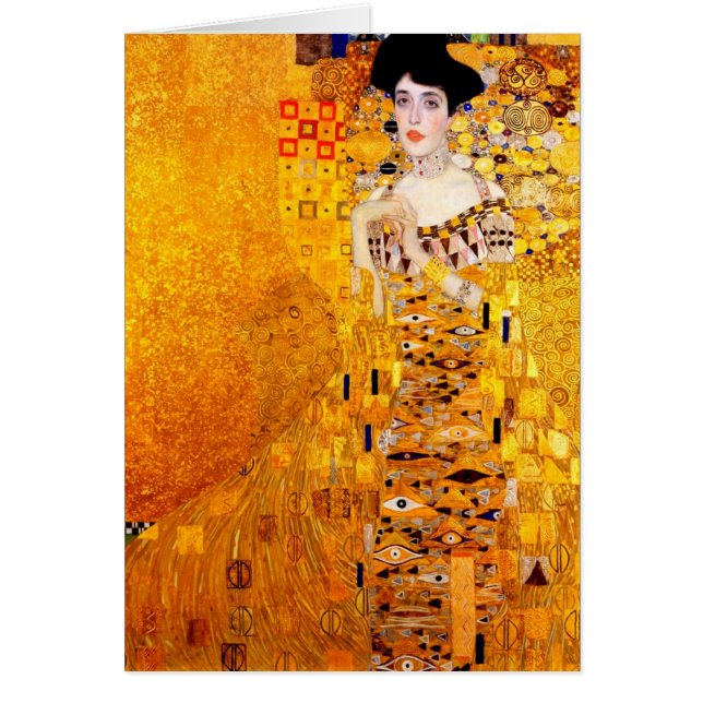Gustav Klimt Adele Bloch-Bauer Vintager Jugendstil (Vorne)