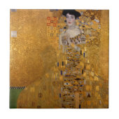 Gustav Klimt // Adele Bloch-Bauers Portrait. Fliese (Vorderseite)
