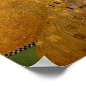 Gustav Klimt // Adele Bloch-Bauer's Portrait Poster (Ecke)