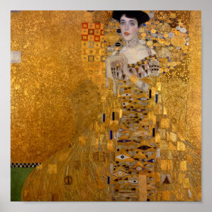 Gustav Klimt // Adele Bloch-Bauer's Portrait Poster