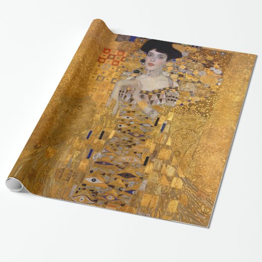 Gustav Klimt,Adele,Jugendstil,Deko,Gold,Gemälde Geschenkpapier (Ungerollt)