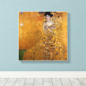 Gustav Klimt,Adele,Jugendstil,Deko,Gold,Gemälde Leinwanddruck (Insitu (Holzboden))