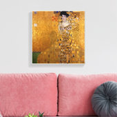 Gustav Klimt,Adele,Jugendstil,Deko,Gold,Gemälde Leinwanddruck (Insitu (Wohnzimmer))