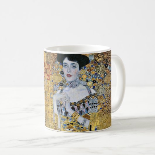 Gustav Klimt - Adele Kaffeetasse (VorderseiteRechts)
