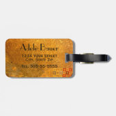 Gustav Klimt Adele Portrait Mit Monogramm Gepäckanhänger (Rückseite horizontal)