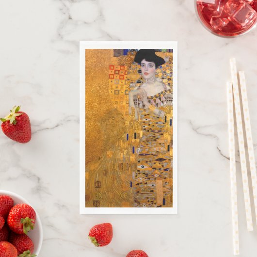 Gustav Klimt Adele Portrait verfügbar Serviette (Beispiel)