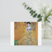 Gustav Klimt - Adele Postkarte (Stehend Vorderseite)