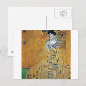 Gustav Klimt - Adele Postkarte (Vorne/Hinten)