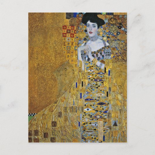 Gustav Klimt - Adele Postkarte (Vorderseite)