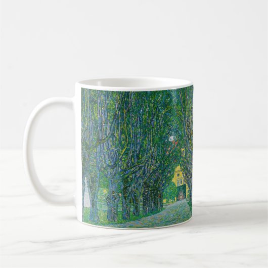 Gustav Klimt - Allee im Park Schloss Kammer Kaffeetasse (Links)