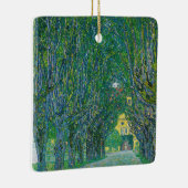 Gustav Klimt - Allee im Park Schloss Kammer Keramikornament (Rechts)