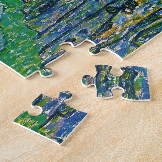 Gustav Klimt - Allee im Park Schloss Kammer Puzzle (Seite)