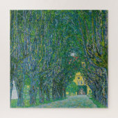 Gustav Klimt - Allee im Park Schloss Kammer Puzzle (Vertikal)