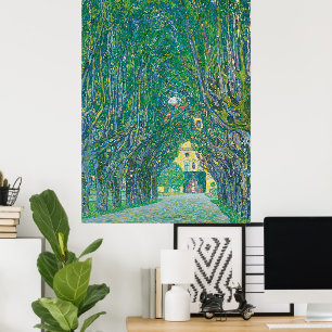 Gustav Klimt: Allee im Schloss Kammer Park Poster