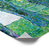 Gustav Klimt - Allee zum Kammerschloss Poster (Ecke)