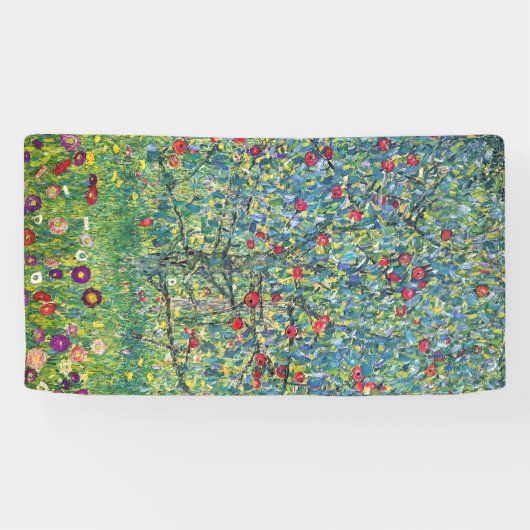 Gustav Klimt - Apfelbaum Banner (Horizontal)