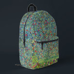 Gustav Klimt - Apfelbaum Bedruckter Rucksack<br><div class="desc">Apfelbaum I - Gustav Klimt,  Öl auf Leinwand,  1907</div>