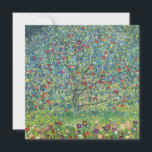 Gustav Klimt - Apfelbaum Dankeskarte<br><div class="desc">Apfelbaum I - Gustav Klimt,  Öl auf Leinwand,  1907</div>