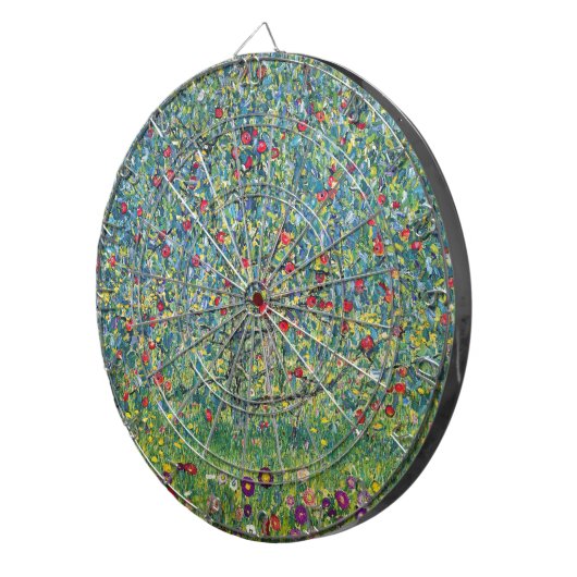 Gustav Klimt - Apfelbaum Dartscheibe (Vorderseite rechts)