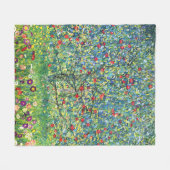 Gustav Klimt: Apfelbaum Fleecedecke (Vorderseite (Horizontal))