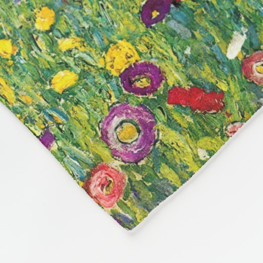 Gustav Klimt - Apfelbaum Fleecedecke (Ecke)