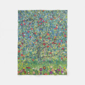 Gustav Klimt - Apfelbaum Fleecedecke (Vorderseite)