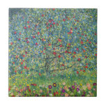 Gustav Klimt - Apfelbaum Fliese<br><div class="desc">Apfelbaum I - Gustav Klimt, Öl auf Leinwand, 1907</div>