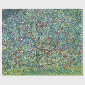 Gustav Klimt - Apfelbaum Geschenkpapier (Flach)