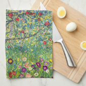 Gustav Klimt - Apfelbaum Geschirrtuch (Viertel Falte)