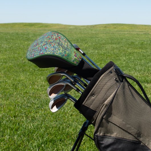 Gustav Klimt - Apfelbaum Golf Headcover (In SItu)