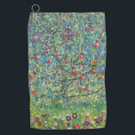 Gustav Klimt - Apfelbaum Golfhandtuch<br><div class="desc">Apfelbaum I - Gustav Klimt,  Öl auf Leinwand,  1907</div>