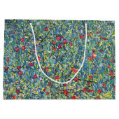 Gustav Klimt - Apfelbaum Große Geschenktüte (Rückseite)