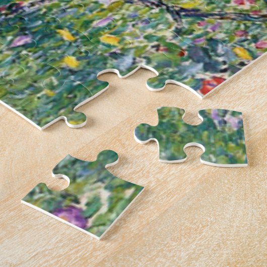 Gustav Klimt - Apfelbaum I Puzzle (Seite)