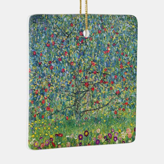 Gustav Klimt - Apfelbaum Keramikornament (Rechts)