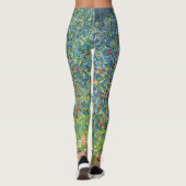 Gustav Klimt - Apfelbaum Leggings (Rückseite)