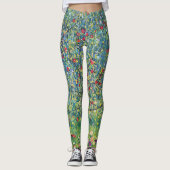 Gustav Klimt - Apfelbaum Leggings (Vorderseite)