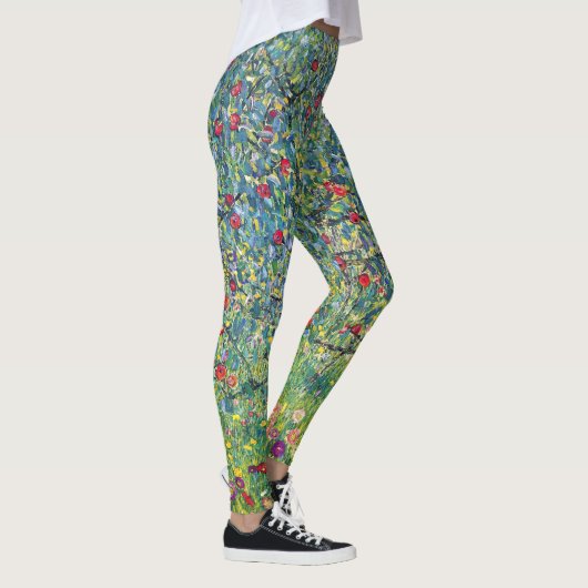 Gustav Klimt - Apfelbaum Leggings (Rechts)
