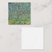 Gustav Klimt - Apfelbaum Mitteilungskarte (Vorne/Hinten)