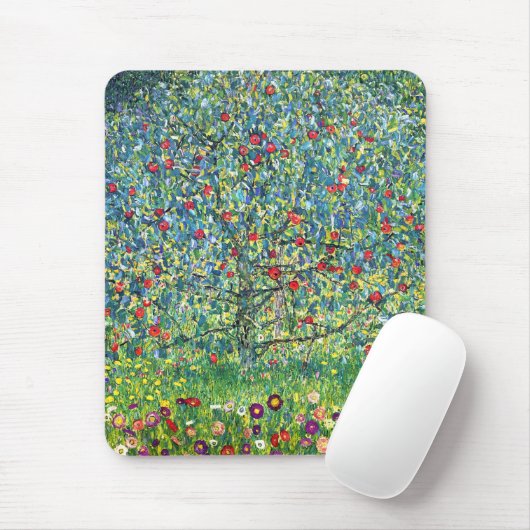 Gustav Klimt: Apfelbaum Mousepad (Mit Mouse)