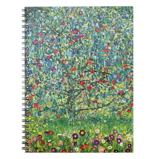 Gustav Klimt: Apfelbaum Notizblock (Vorderseite)