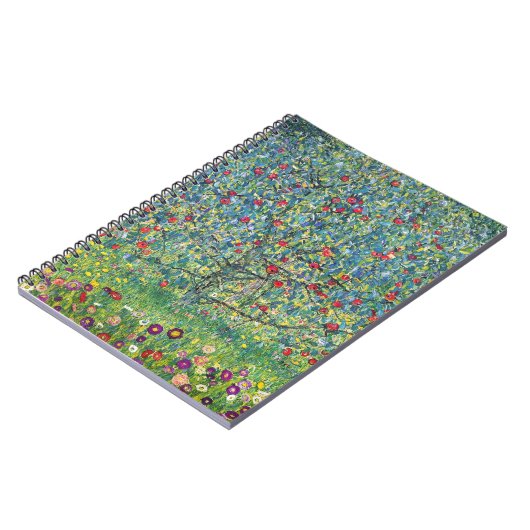 Gustav Klimt - Apfelbaum Notizblock (Linke Seite)