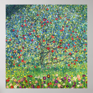 Gustav Klimt: Apfelbaum Poster