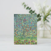 Gustav Klimt - Apfelbaum Postkarte (Stehend Vorderseite)