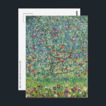 Gustav Klimt - Apfelbaum Postkarte<br><div class="desc">Apfelbaum I - Gustav Klimt,  Öl auf Leinwand,  1907</div>