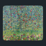 Gustav Klimt - Apfelbaum Schneidebrett<br><div class="desc">Apfelbaum I - Gustav Klimt,  Öl auf Leinwand,  1907</div>