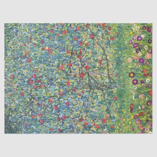 Gustav Klimt - Apfelbaum Seidenpapier (Vorderseite)